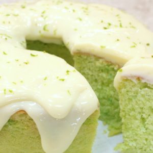 bolo verde de limão